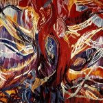 marianne benko - Handgeweven wandtapijt / Tapestry