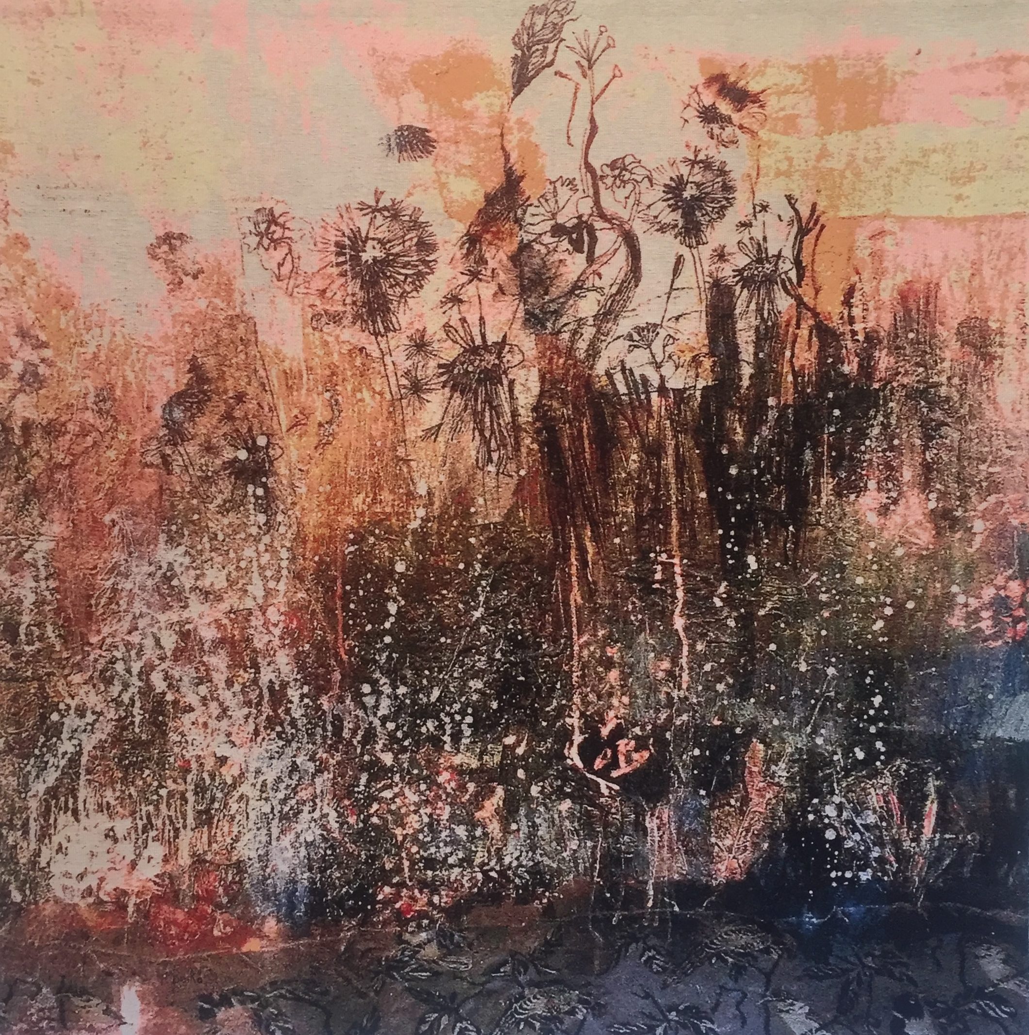 Marianne Benko, Lentefeest, 200 x 200 cm